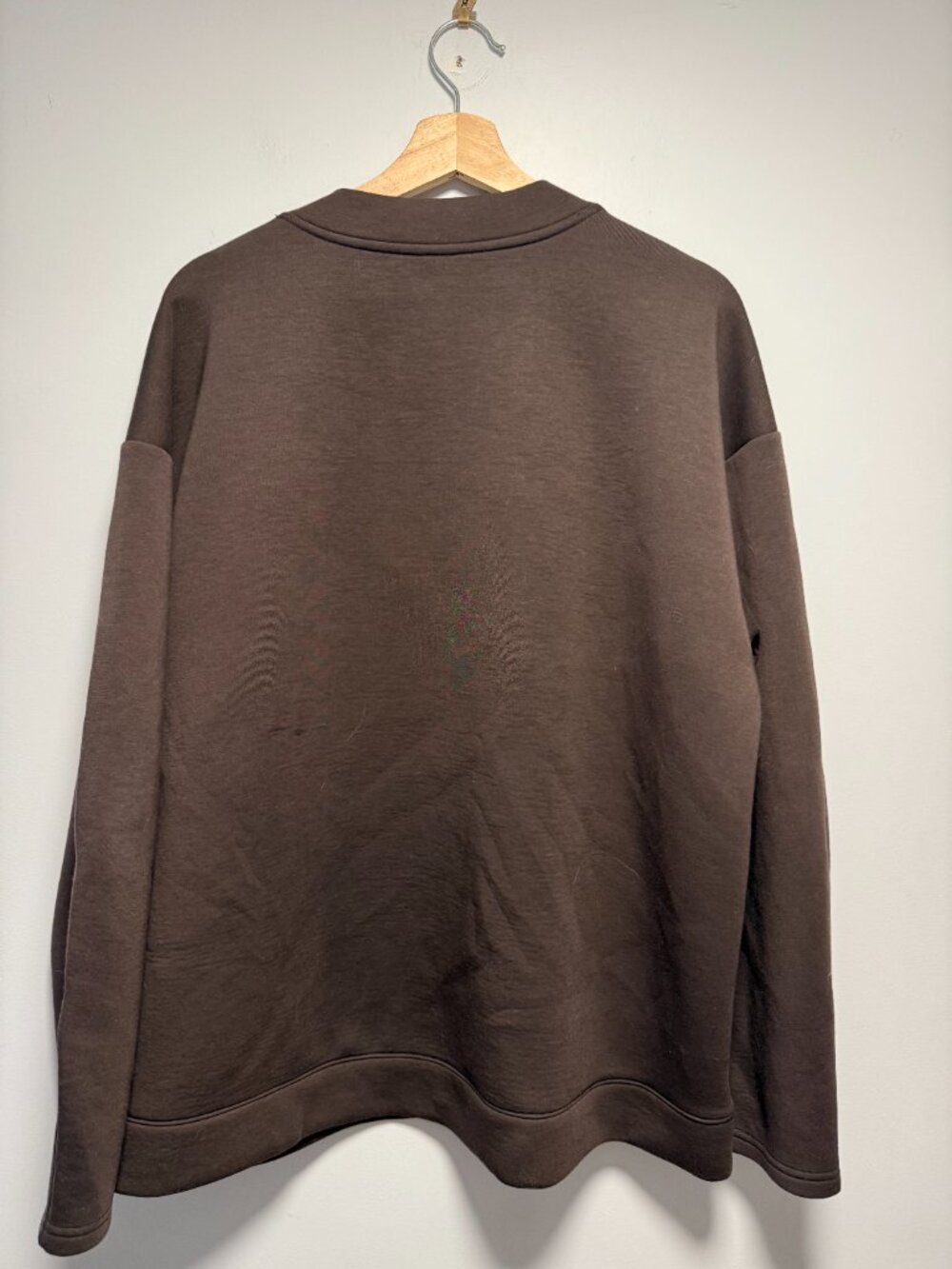 Old Navy Bounce Fleece V-Neck Cocoon Sweatshirt Large T - Picture 5 of 5